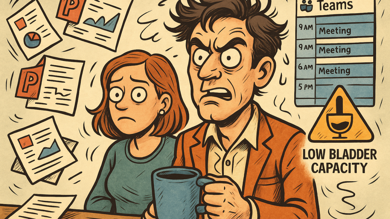 When PowerPoint Gets You Promoted 💼, But a Toilet Break Gets You Side-Eyed 🚽
