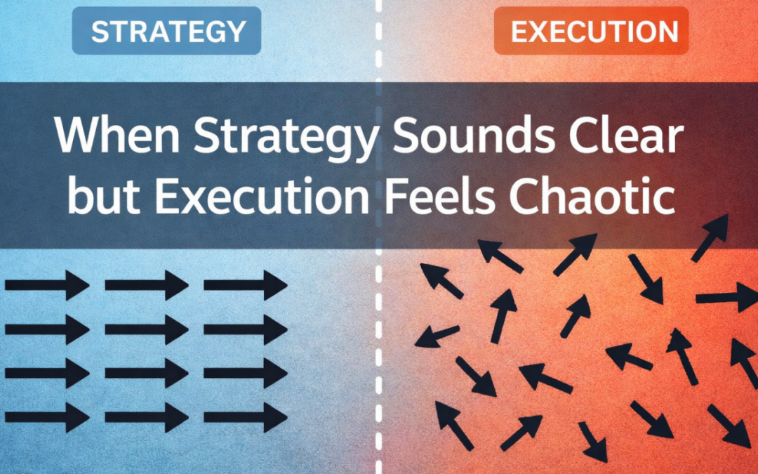 When Strategy Sounds Clear but Execution Feels Chaotic