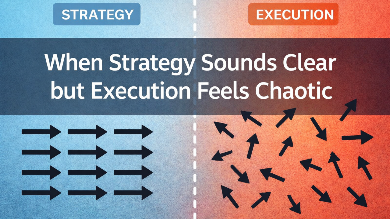 When Strategy Sounds Clear but Execution Feels Chaotic