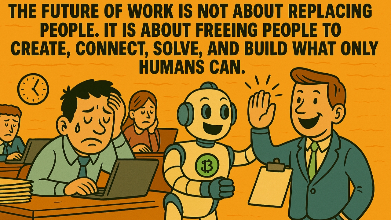 The Future of Work Is Not About Efficiency. It Is About Abundance.