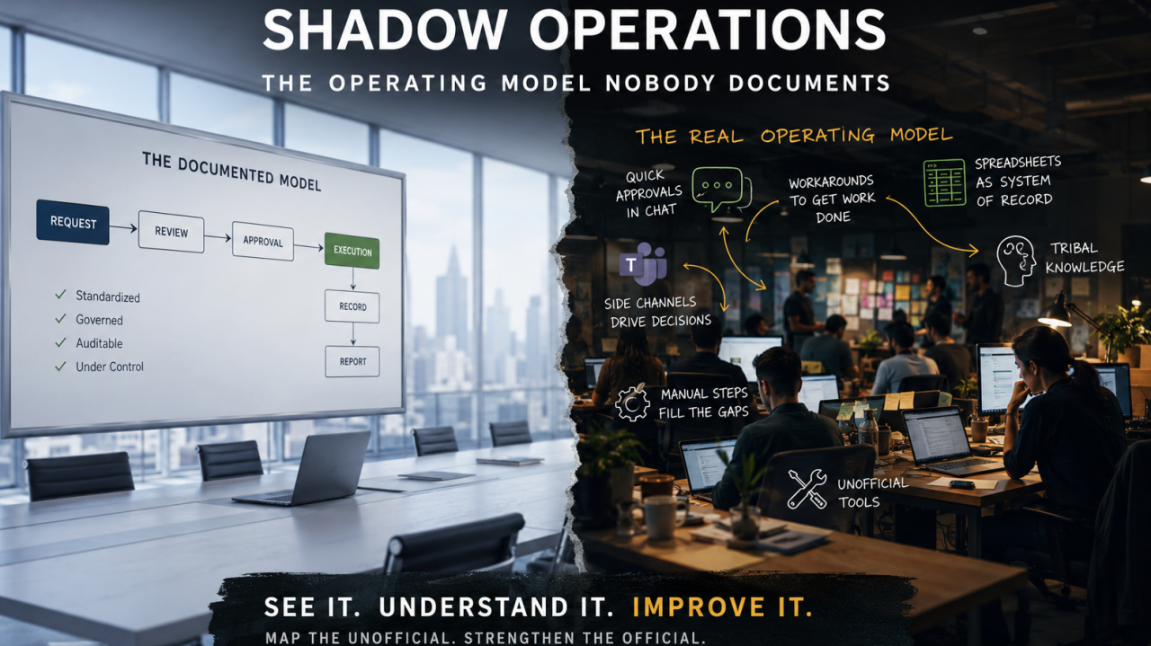 Shadow Operations: The Operating Model Nobody Documents