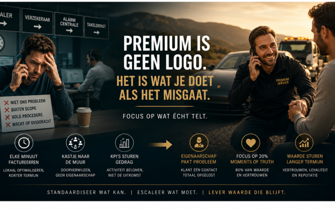 Premium Isn’t About Your Logo. It’s About What You Do When Things Go Wrong.